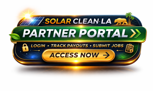 Solar Clean LA Partner Portal Logo